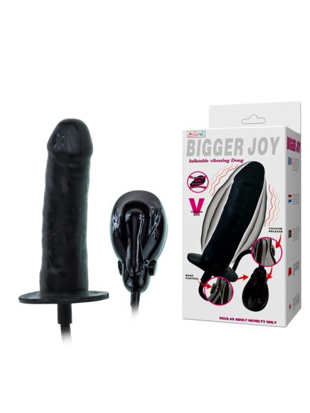 Фалоімітатор - Bigger Joy Inflateable Vibrating Dong