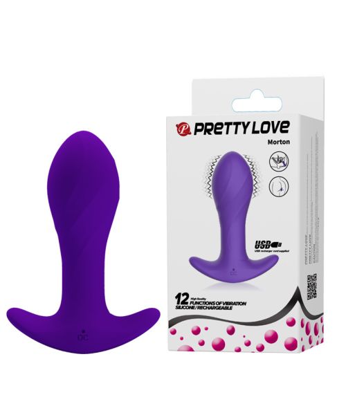 Анальна пробка - Pretty Love Morton Anal Plug Purple