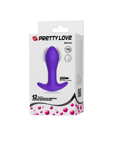 Анальна пробка - Pretty Love Morton Anal Plug Purple