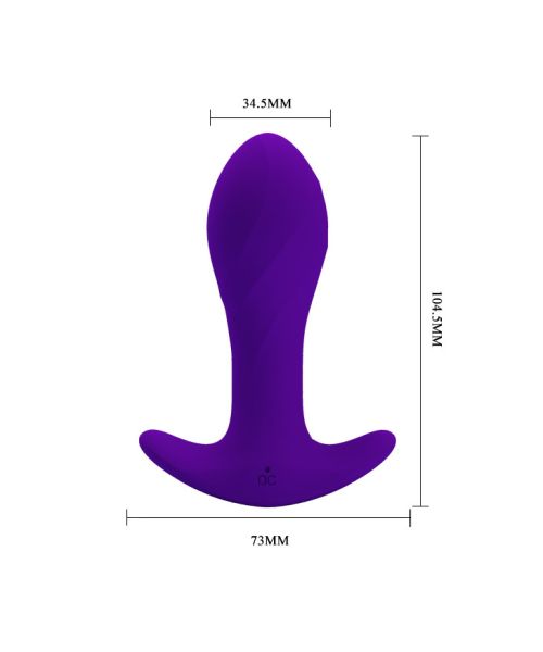 Анальна пробка - Pretty Love Morton Anal Plug Purple