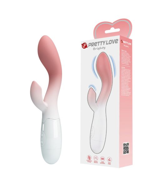 Вібратор - Pretty Love Brighty White/Pink