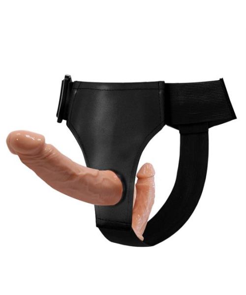 Страпон - Ultra Double Dildos Strap On 5.3"