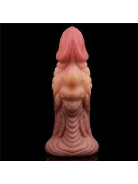 Фалоімітатор - Dual-Layered Silicone Plug 7" Brown