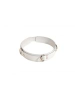 Нашийник Slave Leather Collar White