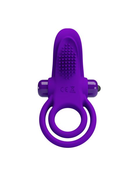 Ерекційне кільце - Pretty Love Vibrant Penis Ring Purple