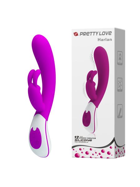 Вібратор - Pretty Love Harlan Vibrator Purple