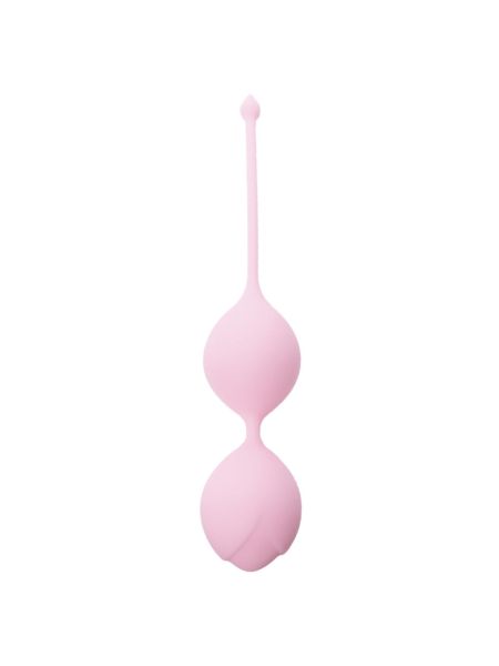 Вагінальні кульки - Silicone Kegel Balls Light Pink, 36 мм, 90 г