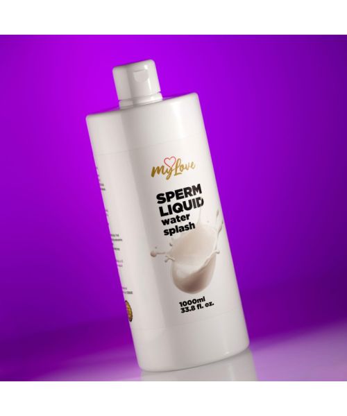 Лубрикант - MyLove Sperm Liquid Water Splash, 1000 мл