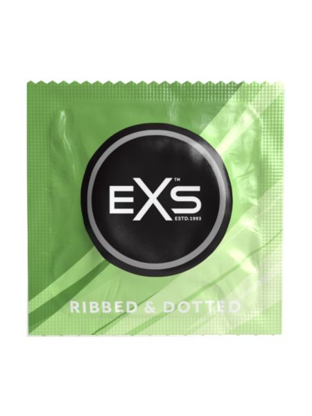 Презервативи - EXS Ribbed And Dotted, 48 шт.