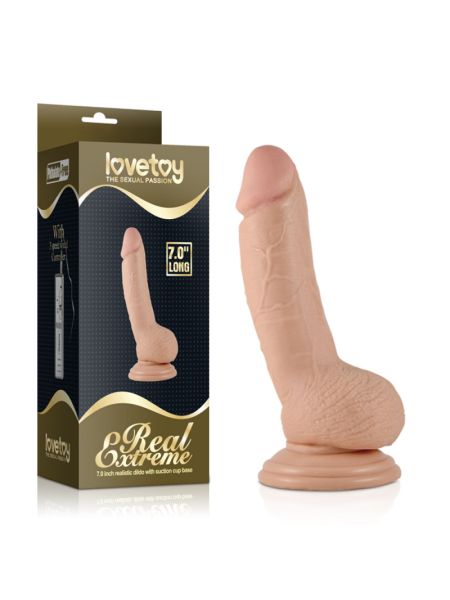 Фалоімітатор - Real Extreme Dildo 7" #1