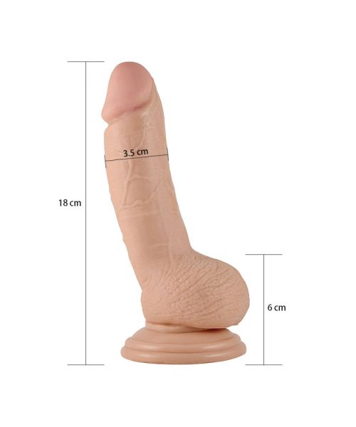 Фалоімітатор - Real Extreme Dildo 7" #1