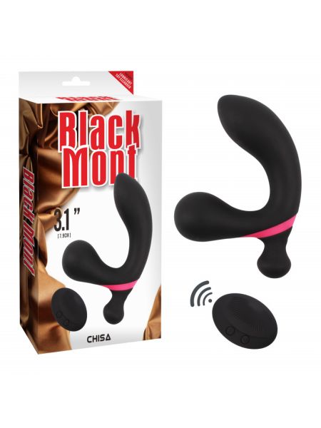 Масажер простати - Black Mont P-Spot Probe 3.1"