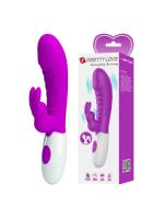 Вібратор - Pretty Love Naughty Bunny Vibrator Purple