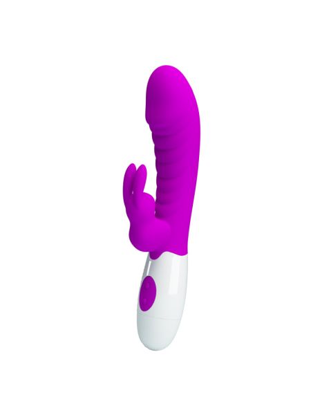 Вібратор - Pretty Love Naughty Bunny Vibrator Purple