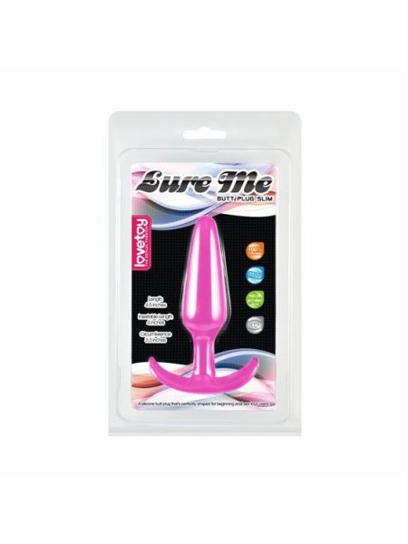 Анальна пробка - Lure Me Butt Plug S Pink
