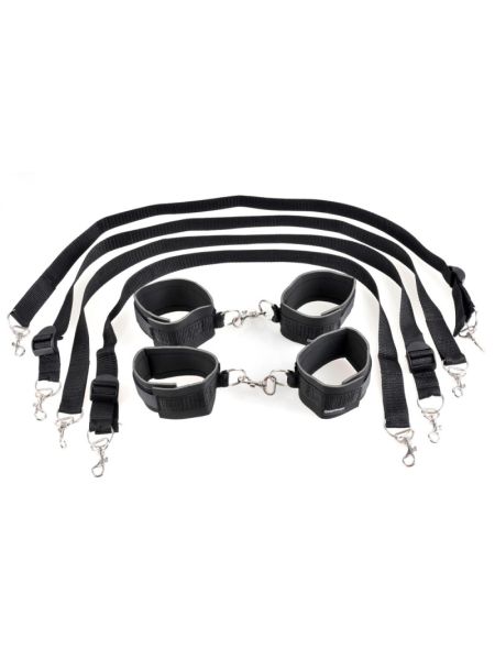 Бондажний набір - FFS Cuff & Tether Set Black
