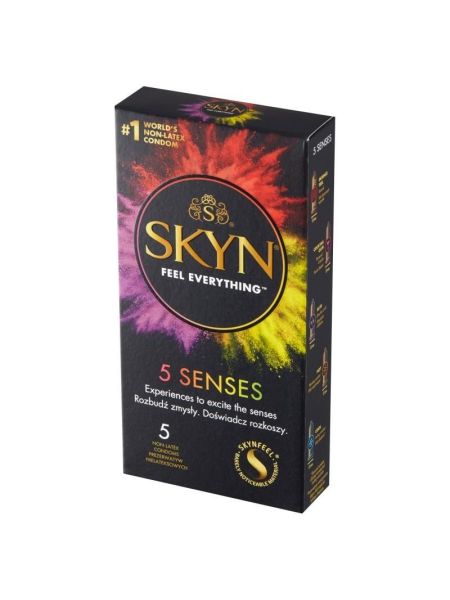 Презервативи - Skyn 5 Senses, 5 шт. Презервативи - Skyn 5 Senses, 5 шт.
