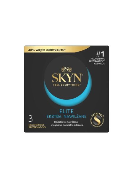 Презервативи - Skyn Elite Extra Lube, 3 шт. Презервативи - Skyn Elite Extra Lube, 3 шт.
