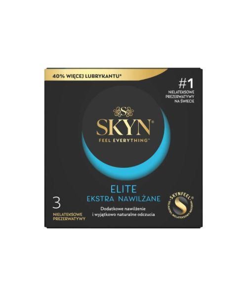 Презервативи - Skyn Elite Extra Lube, 3 шт.