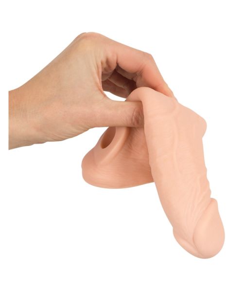 Подовжуюча насадка - Nature Skin Penis Sleeve With Extension