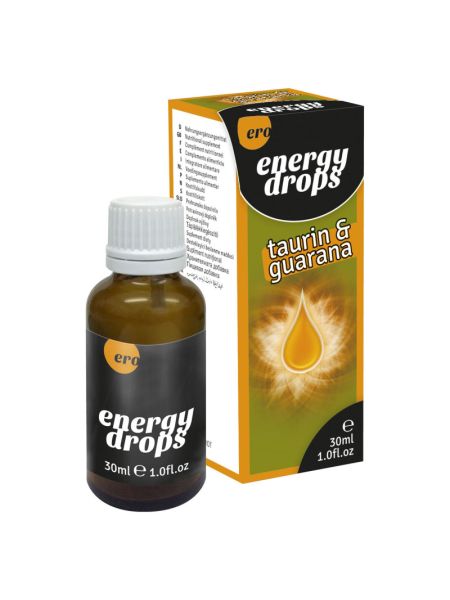 Краплі - Ero Energy Drops Taurin & Guarana Men+Women, 30 мл