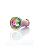 Анальна пробка - Jewellery Multicolour Penis Plug Clear M