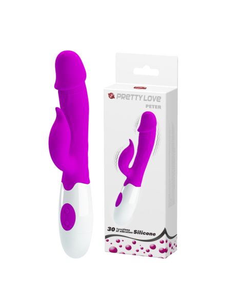 Вібратор - Pretty Love Peter Vibrator Purple