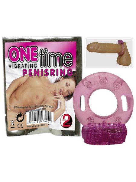 Ерекційне кільце - One Time Vibrating Penisring