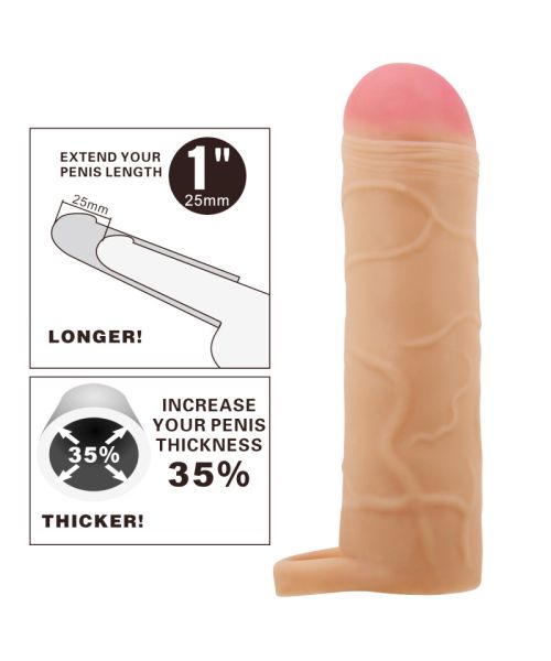 Насадка на член - Pretty Love Bunion Penis Extender +1" Flesh