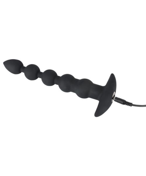 Анальний стимулятор - Black Velvets Rechargeable Beads