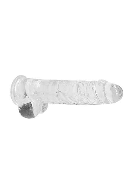Фалоімітатор - Realrock Dildo 9" Transparent