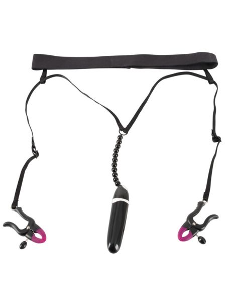 Затискачі для клітора - Bad Kitty Spreader String with