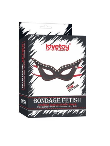 Маска - Bondage Fetish Crafted Masquerade Mask