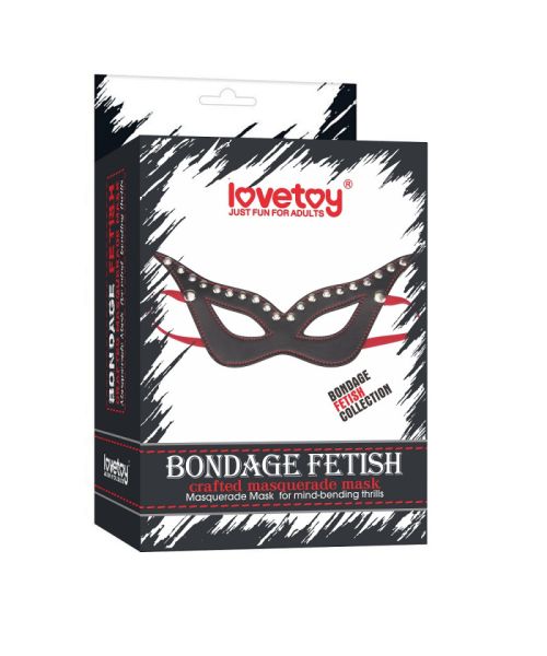 Маска - Bondage Fetish Crafted Masquerade Mask