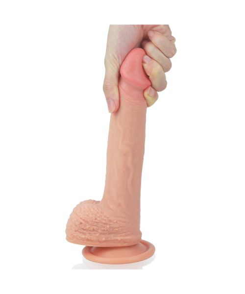 Фалоімітатор - Dual-Layered Silicone Cock 8.5" Flesh