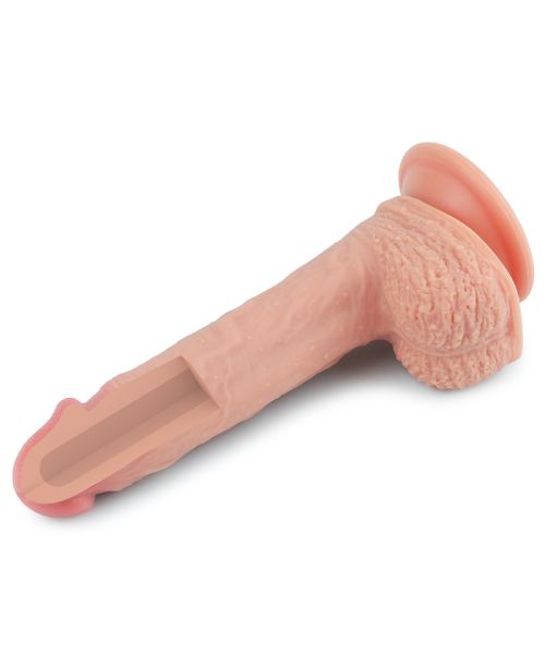 Фалоімітатор - Dual-Layered Silicone Cock 8.5" Flesh
