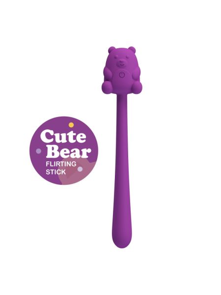 Вібратор - Pretty Love Cute Bear Purple, 7 vibration functions