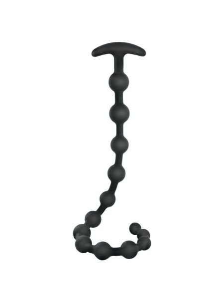 Анальний ланцюжок - Black Velvets Anal Beads Silicone