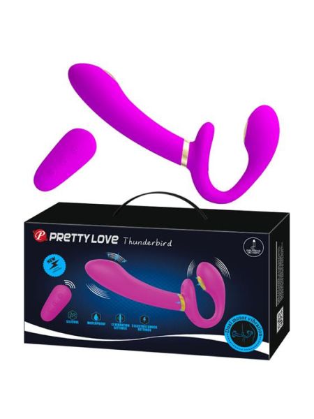 Страпон - Pretty Love Thunderbird Harnessfree Stimulator Purple
