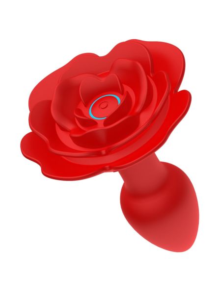 Анальна пробка - Rose Rotating Anal Plug
