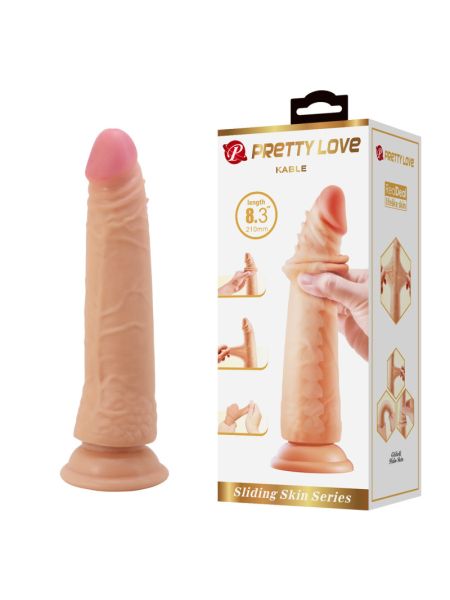Фалоімітатор - Pretty Love Kable Sliding Skin 8.3" Flesh