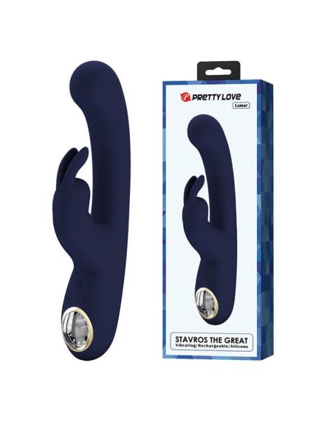 Вібратор - Pretty Love Lamar Vibrator Blue