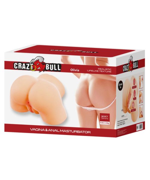 Мастурбатор - Crazy Bull Olivia Vagina & Anal Masturbator