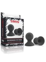 Зажими для сосків - Bondage Fetish Silicone Comfort Nipple Suckers