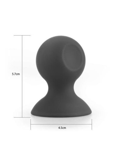 Зажими для сосків - Bondage Fetish Silicone Comfort Nipple Suckers