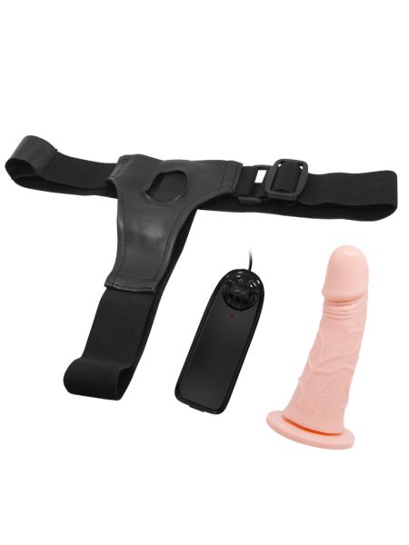 Страпон - Ultra Passionate Harness Vibrating, 15 см