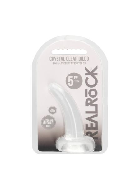 Фалоімітатор - Realrock Dildo 4,5" Transparent
