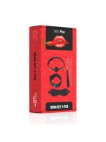 Набір БДСМ - Erospace Wild Play BDSM Set 4 pcs C9