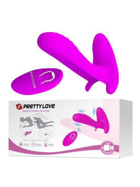 Вібратор - Pretty Love Remote Control Massager Purple