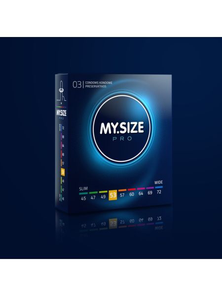 Презервативи - My.Size Pro 53, 3 шт.